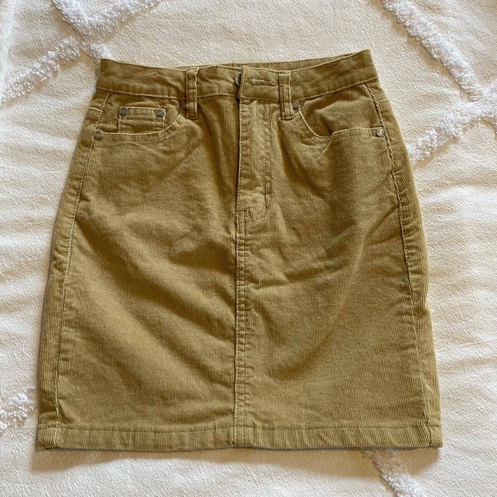Corduroy Skirt